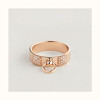 Chaine d'ancre Enchainee ring, small model | Hermès USA Chaine d'ancre Enchainee ring, small model | Hermès USA